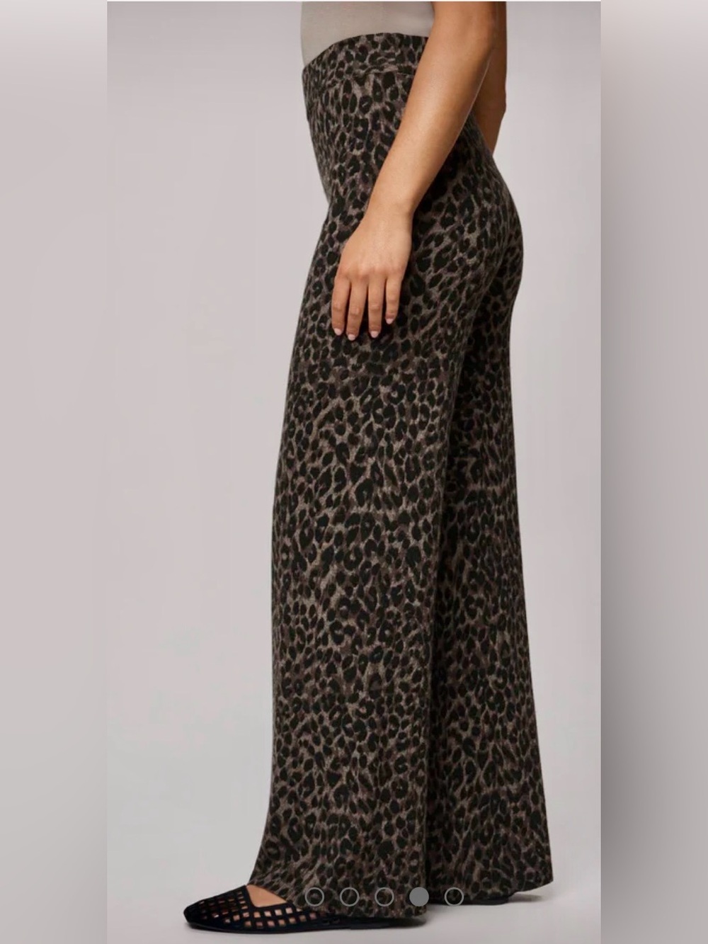 Splendid-LEOPARD LOUNGE SWEATER PANT - Picture 1 of 3